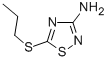 3-Amino-5-propylthio-1,2,4-thiadiazole Structure,60093-13-2Structure