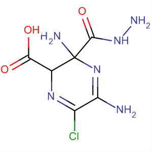 3,5-Diamino-6-chloro-2-pyrazinecarboxylic acid hydrazide Structure,6015-74-3Structure