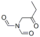 Formamide, n-formyl-n-(2-oxobutyl)-(9ci) Structure,601515-14-4Structure