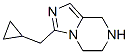 Imidazo[1,5-a]pyrazine, 3-(cyclopropylmethyl)-5,6,7,8-tetrahydro-(9ci) Structure,601516-02-3Structure