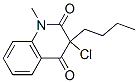 2,4(1H,3h)-quinolinedione, 3-butyl-3-chloro-1-methyl- Structure,601520-14-3Structure