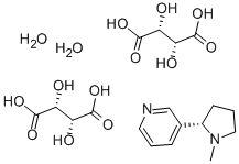 Nicotine ditartrate dihydrate Structure,6019-06-3Structure