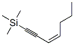 (Z)-1-(trimethylsilyl)-3-hepten-1-yne Structure,60216-45-7Structure