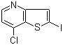 7-Chloro-2-iodothieno[3,2-b]pyridine Structure,602303-26-4Structure