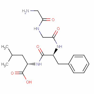 (Des-tyr1)-leu-enkephalin Structure,60254-83-3Structure