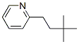 2-(3,3-Dimethylbutyl)pyridine Structure,60263-44-7Structure