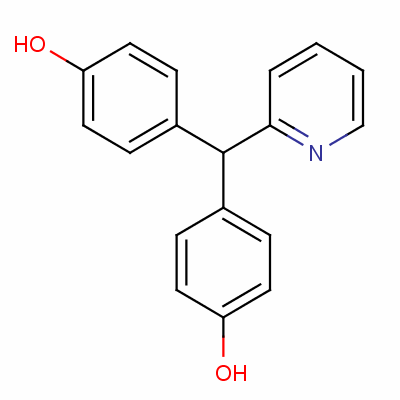 Bisacodyl related compound a (20 mg) (4,4’-(pyridin-2-ylmethylene)diphenol) Structure,603-41-8Structure