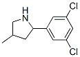 Pyrrolidine, 2-(3,5-dichlorophenyl)-4-methyl- (9ci) Structure,603068-16-2Structure