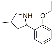 Pyrrolidine, 2-(2-ethoxyphenyl)-4-methyl- (9ci) Structure,603068-20-8Structure