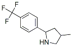 Pyrrolidine, 4-methyl-2-[4-(trifluoromethyl)phenyl]- (9ci) Structure,603068-26-4Structure