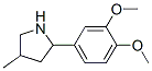 Pyrrolidine, 2-(3,4-dimethoxyphenyl)-4-methyl- (9ci) Structure,603068-43-5Structure