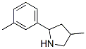 Pyrrolidine, 4-methyl-2-(3-methylphenyl)- (9ci) Structure,603068-48-0Structure