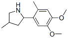 Pyrrolidine, 2-(4,5-dimethoxy-2-methylphenyl)-4-methyl- (9ci) Structure,603068-78-6Structure