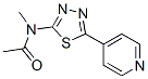 Acetamide, n-methyl-n-[5-(4-pyridinyl)-1,3,4-thiadiazol-2-yl]-(9ci) Structure,603074-48-2Structure