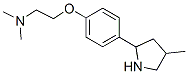 (9ci)-N,N-二甲基-2-[4-(4-甲基-2-吡咯烷)苯氧基]-乙胺結構式_603089-65-2結構式