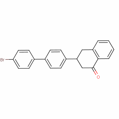 3-(4’-Bromo[1,1’-biphenyl ]-4-yl)-3,4-dihydronaphthalen-1(2h)-one Structure,60313-01-1Structure