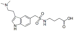 4-{[({3-[2-(Dimethylamino)ethyl]-1h-indol-5-yl}methyl)sulfonyl]amino}butanoic acid Structure,603137-41-3Structure