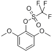 2,6-Dimethoxyphenyl trifluoromethanesulfonate Structure,60319-07-5Structure