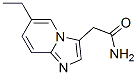 Imidazo[1,2-a]pyridine-3-acetamide, 6-ethyl-(9ci) Structure,603310-59-4Structure