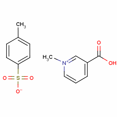 3-Carboxy-1-methylpyridinium toluene-p-sulphonate Structure,60388-20-7Structure