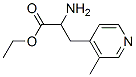 4-Pyridinepropanoicacid,alpha-amino-3-methyl-,ethylester(9ci) Structure,603945-36-4Structure