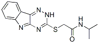 Acetamide, n-(1-methylethyl)-2-(2h-1,2,4-triazino[5,6-b]indol-3-ylthio)-(9ci) Structure,603945-99-9Structure