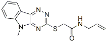 (9ci)-2-[(5-甲基-5H-1,2,4-噻嗪并[5,6-b]吲哚-3-基)硫代]-n-2-丙烯基-乙酰胺結(jié)構(gòu)式_603946-06-1結(jié)構(gòu)式