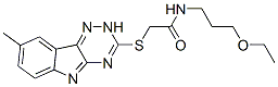 (9ci)-n-(3-乙氧基丙基)-2-[(8-甲基-2H-1,2,4-噻嗪并[5,6-b]吲哚-3-基)硫代]-乙酰胺結構式_603946-31-2結構式