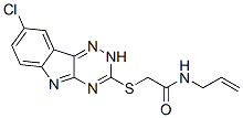 (9ci)-2-[(8-氯-2H-1,2,4-噻嗪并[5,6-b]吲哚-3-基)硫代]-n-2-丙烯基-乙酰胺結(jié)構(gòu)式_603946-87-8結(jié)構(gòu)式