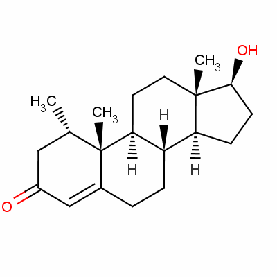 17Beta-hydroxy-1alpha-methylandrost-4-ene-3-one Structure,604-26-2Structure