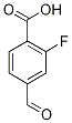 2-Fluoro-4-formylbenzoic acid Structure,604000-97-7Structure