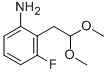 2-(2,2)-Dimethoxy-ethyl)-3-fluoro-phenylamine Structure,604010-36-8Structure