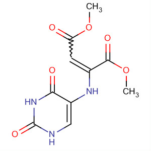 2,4-Dioxo-1,2,3,4-tetrahydro-pyrimidin-5-ylamino)-fumaric acid dimethyl ester Structure,60458-95-9Structure