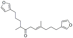 (7E)-1,11-bis(3-furanyl)-4,8-dimethyl-7-undecen-5-one Structure,60463-89-0Structure