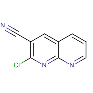 2-Chloro-1,8-naphthyridine-3-carbonitrile Structure,60467-75-6Structure