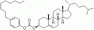 Cholesteryl 4-nonylphenyl carbonate Structure,60474-62-6Structure