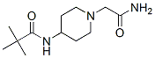 1-Piperidineacetamide,4-[(2,2-dimethyl-1-oxopropyl)amino]-(9ci) Structure,604752-95-6Structure