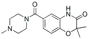 (9ci)-1-[(3,4-二氫-2,2-二甲基-3-氧代-2H-1,4-苯并噁嗪-6-基)羰基]-4-甲基-哌嗪結(jié)構(gòu)式_604758-59-0結(jié)構(gòu)式