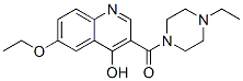 Piperazine, 1-[(6-ethoxy-4-hydroxy-3-quinolinyl)carbonyl]-4-ethyl-(9ci) Structure,604773-05-9Structure