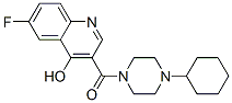 Piperazine, 1-cyclohexyl-4-[(6-fluoro-4-hydroxy-3-quinolinyl)carbonyl]-(9ci) Structure,604773-14-0Structure