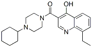 Piperazine, 1-cyclohexyl-4-[(8-ethyl-4-hydroxy-3-quinolinyl)carbonyl]-(9ci) Structure,604773-80-0Structure