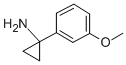 1-(3-Methoxyphenyl)cyclopropanamine Structure,604799-95-3Structure