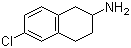 6-Chloro-1,2,3,4-tetrahydronaphthalen-2-ylamine Structure,60480-00-4Structure