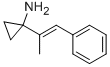 (E)-1-(1-苯基-1-丙烯-2-基)環(huán)丙胺結(jié)構(gòu)式_604800-02-4結(jié)構(gòu)式