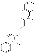 Pinacyanol iodide Structure,605-91-4Structure