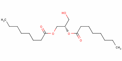 1,2-Dioctanoyl-sn-glycerol Structure,60514-48-9Structure