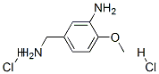 3-Amino-4-methoxybenzene-methanamine dihydrochloride Structure,60518-02-7Structure