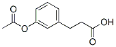 3-(3-Acetoxyphenyl)propionic acid Structure,60549-42-0Structure