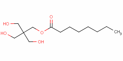 3-Hydroxy-2,2-bis(hydroxymethyl)propyl octanoate Structure,60550-73-4Structure