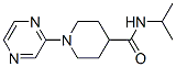 4-Piperidinecarboxamide,n-(1-methylethyl)-1-pyrazinyl-(9ci) Structure,605639-72-3Structure